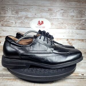 Dexter Comfort Mens Size 12‎ Black Leather Oxford Dress Shoes